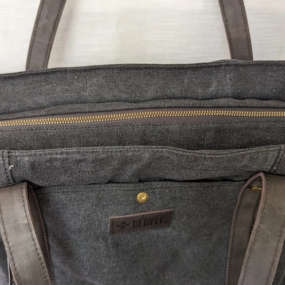 NWT Beryll Distressed‎ Canvas Tote
